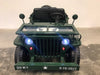 Elektrische kinderauto kinderjeep Willy legerjeep groen (5954396258462)