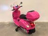 Vespa scooter kind roze 12 volt (4556059345031)