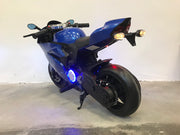 Elektrische motor kind mini bike 24 volt blauw (6601826697374)