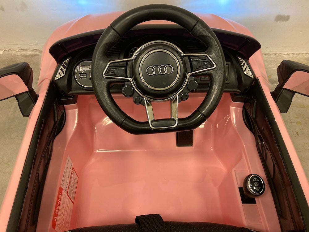 Kinderauto elektrisch Audi R8 roze