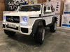 bestuurbare auto kind Mercedes G650 maybach twee persoons wit (6057484386462)