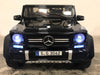 Elektrische auto kind Mercedes G650 maybach twee persoons zwart (5426456133790)