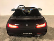 baby auto kind afstandsbediening Mercedes GTR twee persoons mat zwart (4660188283015)