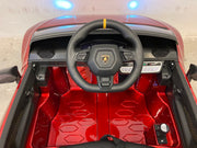 Elektrische auto kind Lamborghini Huracan rood