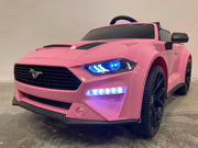 Elektrische kinderauto Ford Mustang roze
