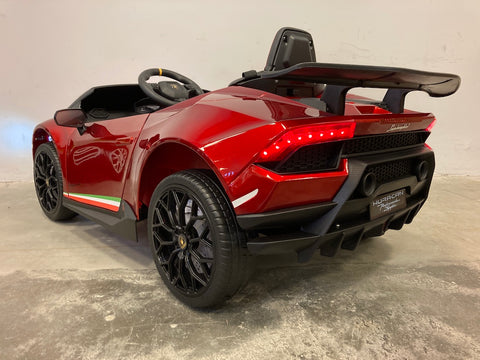 Lamborghini Huracan kinderauto rood