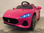 Elektrische kinderauto Maserati GC Sport roze