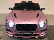 Elektrische kinderauto Bentley Continental roze metallic (4600779374727)