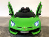 elektrische auto kind  lamborghini aventador svj groen 12 volt (5566233149598)