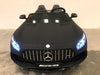 Accu kinderauto Mercedes GTR twee persoons mat zwart (4660188283015)