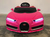 Elektrische kinderauto Bugatti Chiron roze (5397116158110)