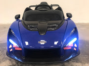 Elektrische kinderauto McLaren Senna blauw 12 volt (6035239043230)