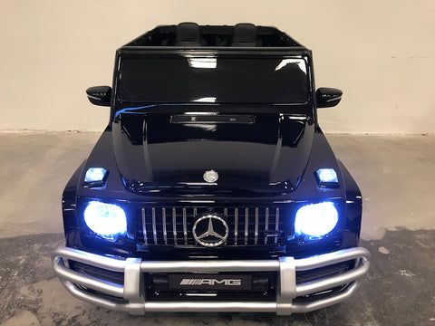 Elektrische auto kind Mercedes G63 twee persoons zwart (6006208463006)