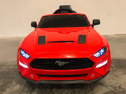 Elektrische kinderauto Ford Mustang rood 12 volt (6647487037598)