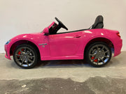 Accu kinderauto Maserati Gran Cabrio roze (6663023886494)