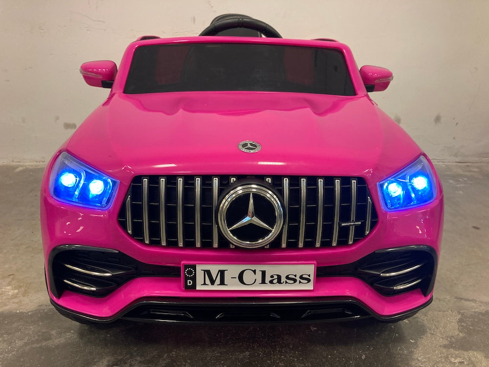 Elektrische kinderauto Mercedes GLE 53 roze