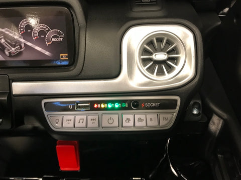 Kinderauto elektrisch afstandsbediening Mercedes g63 twee persoons zwart (6006208463006)