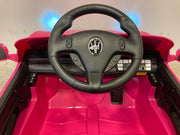 Elektrische auto kind Maserati GC Sport roze