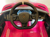 Lamborghini Aventador SVJ roze accu kinderauto