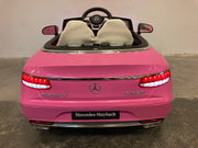 Elektrische auto kind Mercedes S650 maybach roze (4723469910151)