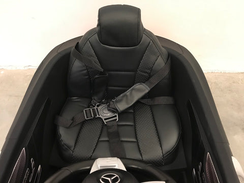 Elektrische kinderauto Mercedes S63 AMG mat zwart (4738714239111)