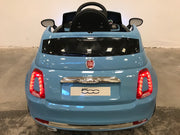 Baby auto kind Fiat 500 blauw (6055494516894)
