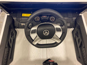 Mercedes G63 accu kinderauto 6x6 4wd wit 1 persoons