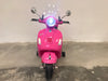 Kinder scooter Vespa GTS roze 12 volt (4556059345031)