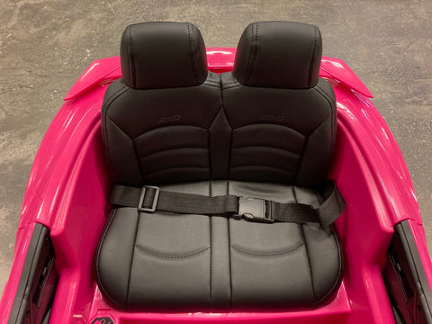 Kinderauto Chevrolet Camaro roze met afstandsbediening