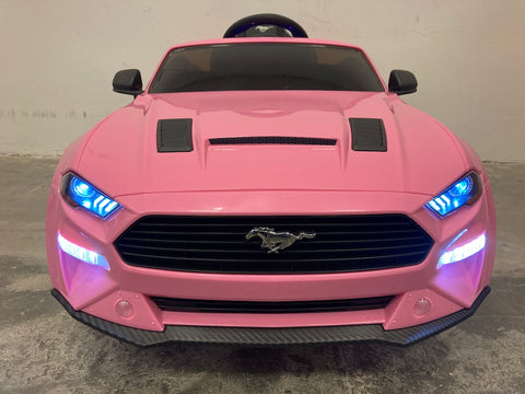 Kinderauto Ford Mustang roze