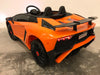 kinderauto Lamborghini Aventador SV roadster oranje (5758174658718)