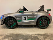 accu kinderauto Mercedes GT 4 zilver 12 volt (4668263301255)