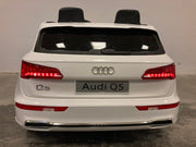 Elektrische auto kind Audi Q5 twee persoons wit
