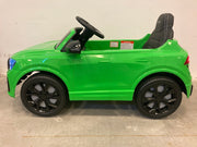 Audi Q8 kinderauto groen