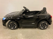 Audi E-tron GT zwart kinderauto
