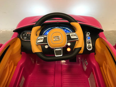 Kinder auto elektrisch Bugatti Chiron roze (5397116158110)