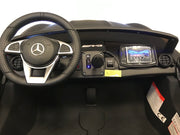Kinderauto Mercedes GTR twee persoons mat zwart (4660188283015)