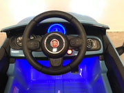speelgoedauto afstandsbediening Fiat 500 blauw (6055494516894)