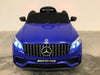 Elektrische kinderauto Mercedes glc 63 blauw