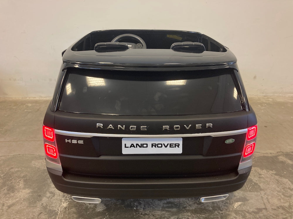 Range Rover HSE accu kinderauto sport mat zwart