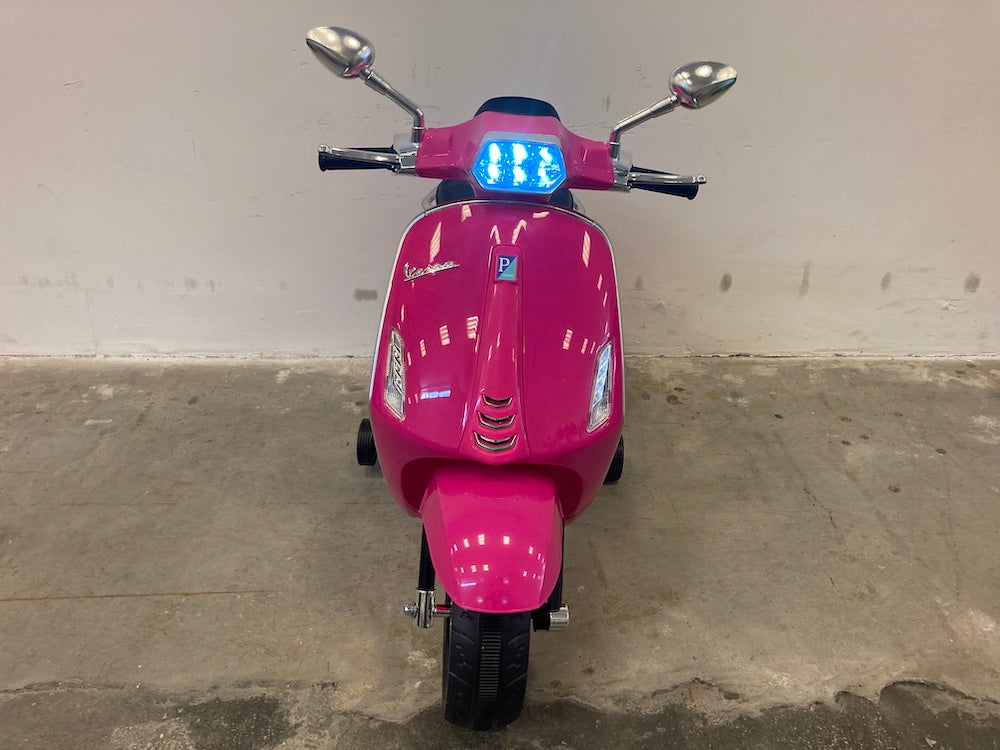 Elektrische kinderscooter Vespa Sprint roze