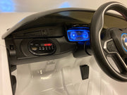 Kinderauto BMW i8 wit softstart