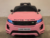 Kinderauto Range Rover Evoque roze