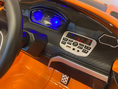 kinderauto afstandsbediening Lamborghini Urus oranje 12 volt (6850579071134)