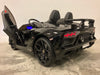 Lamborghini Aventador kinder auto zwart 24 volt drift