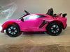 Lamborghini Aventador SVJ roze kinderauto